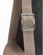 Charlie leather crossbody bag in camel - CAMEL