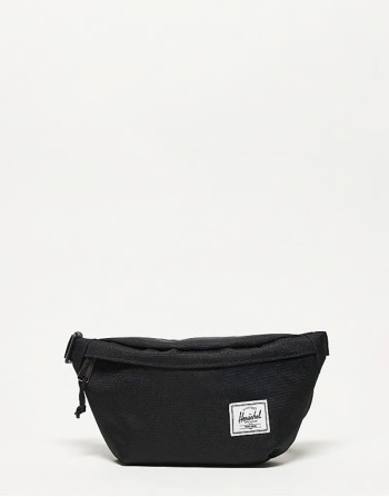 classic hip pack crossbody bag in black