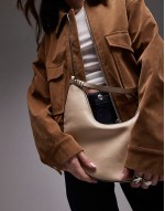 Sydney scoop shoulder bag in off white