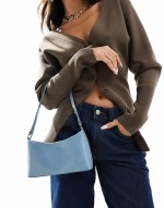 90s shoulder bag in blue