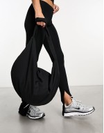 Unisex Samir slouchy shoulder bag in black