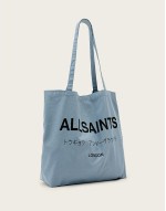 Underground unisex shopper tote bag in stonewash blue