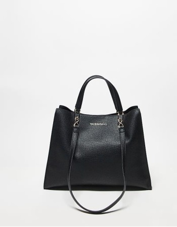 Valentino stereo re shopper tote bag in black