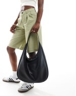 slouchy city bag  in black