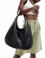 slouchy city bag  in black